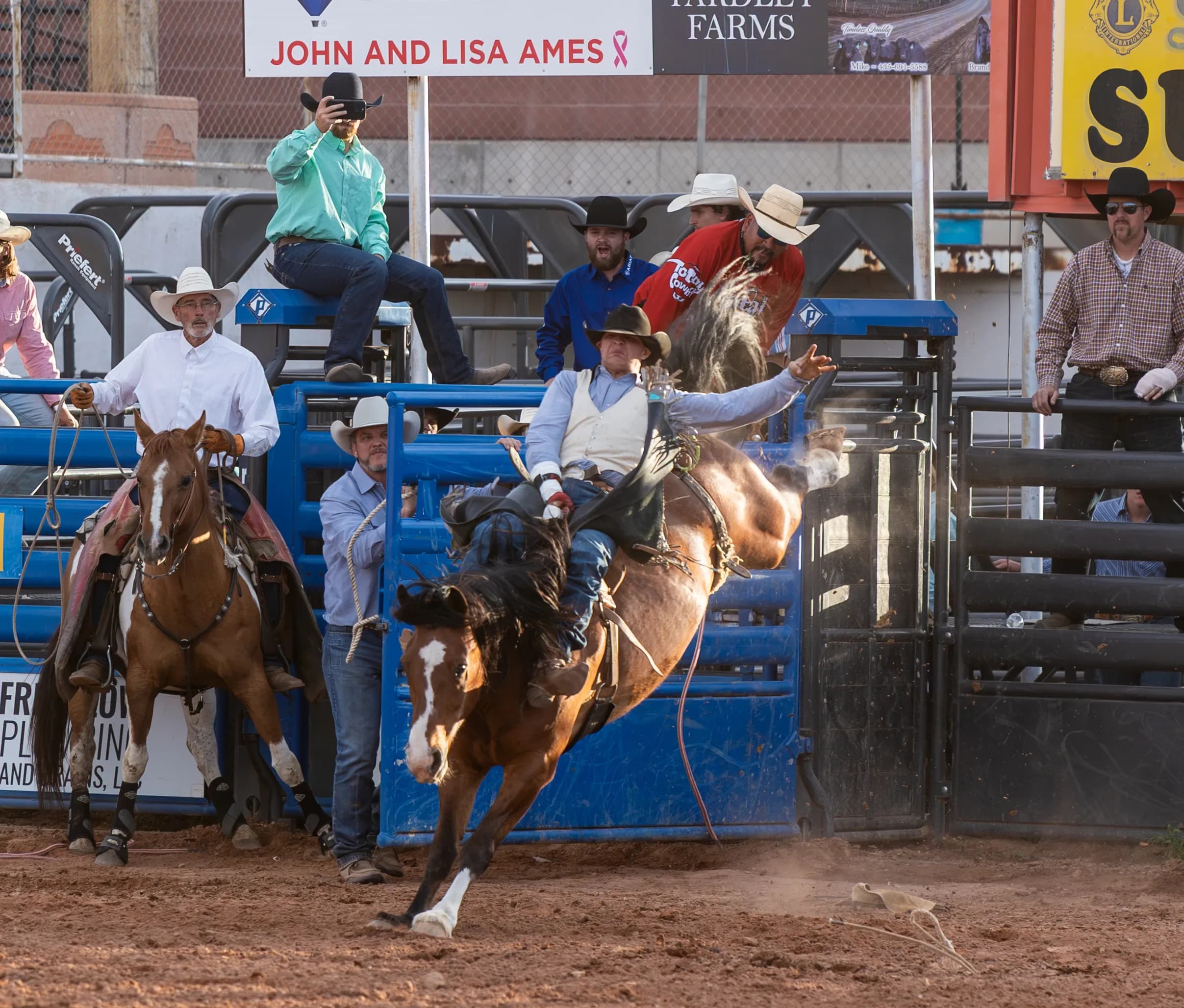 Battle On The Border Rodeo in Mesquite Nevada 1